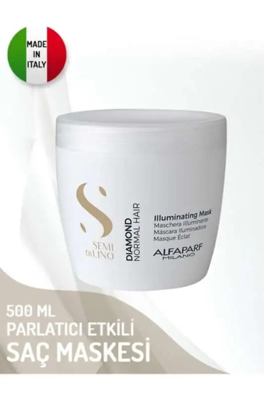 Alfaparf Semi Di Lino Illuminating Maske 500 ML - 1