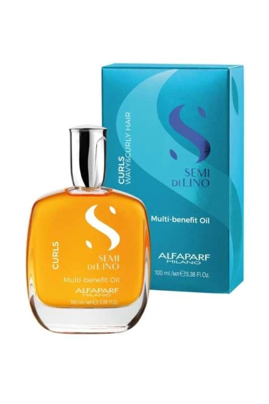 Alfaparf Semi Di Lino Curls Çok Yönlü Bakım Yağı 100 ml - 1