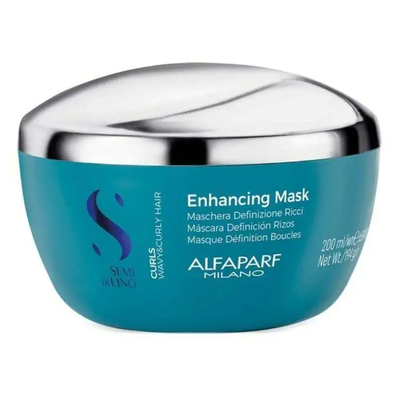 Alfaparf Semi Di Lino Curls Enhancing Maske 200 ml - 1