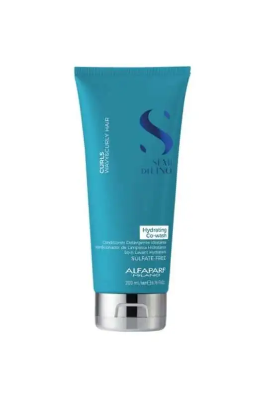 Alfaparf Semi Di Lino Curls Hydrating Co Wash Bukleli Saçları Temizleyen Krem 200ml | Bukleli Saçlar İçin Nemlendirici Temizleyici - 1