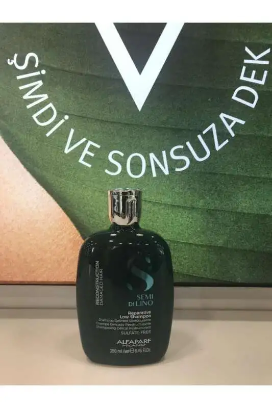 Alfaparf Semi Di Lino Reconstruction Reparative Low Şampuan 250ml | Yıpranmış Saçlar İçin Onarıcı Bakım - 1