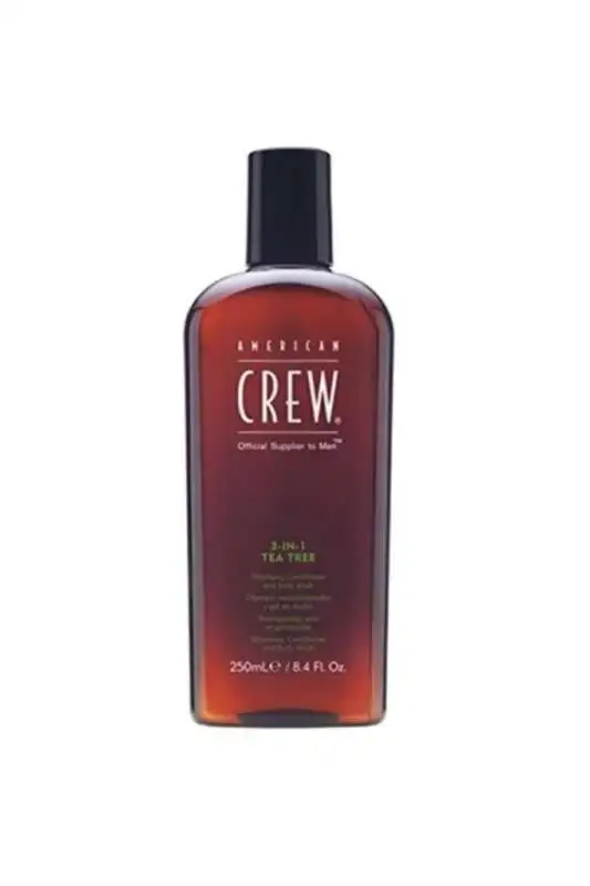 American Crew 3 In 1 Tea Tree Shampoo 250 ml - 1