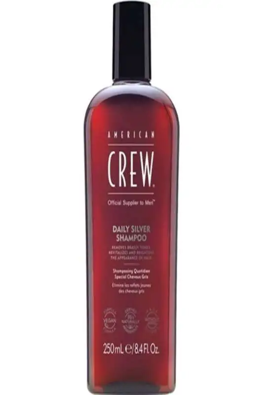 American Crew Daily Silver Beyaz Ve Gri Saçlar İçin Sararma Önleyici Şampuan 250 ml - 1