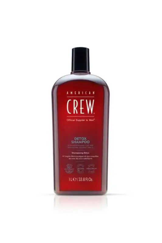 American Crew Detox Peeling Şampuan 1000ml - Derin Arındırma ve Saç Bakımı | Saç Derisi Yenileyici - 1