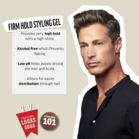 American Crew Firm Hold Styling Gel Yüksek Tutuşlu Jel 390 ml - 2
