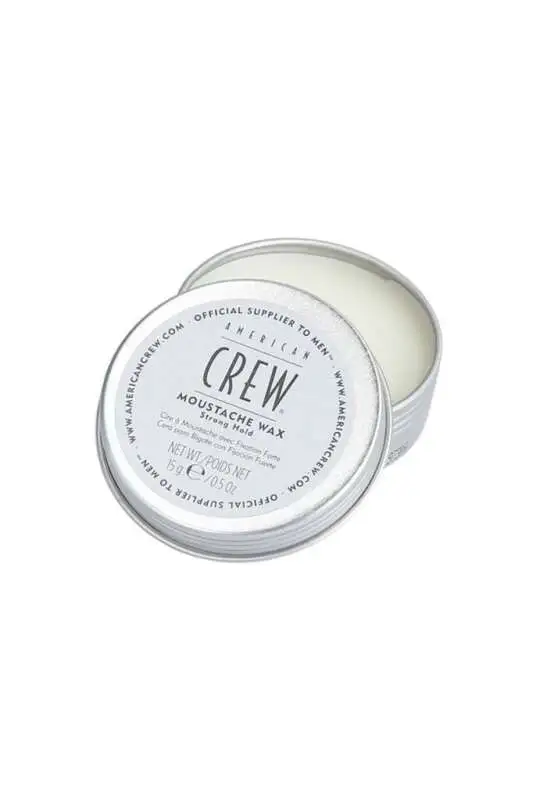 American Crew Moustache Wax - Güçlü Tutucu ve Doğal Görünümlü Bıyık Şekillendirici Balm 15g - 1