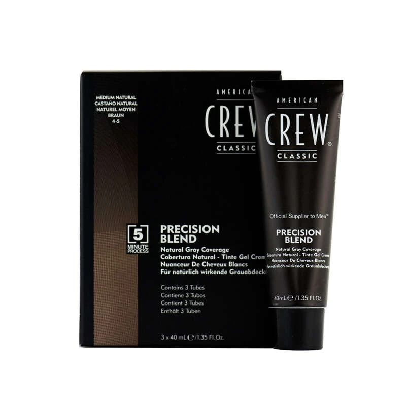 American Crew Saç Boyası - Doğal 3x40 ml - 1