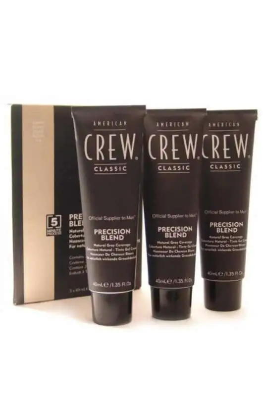 American Crew Saç Boyası - 5/6 Orta Küllü 3x40 ml - 1