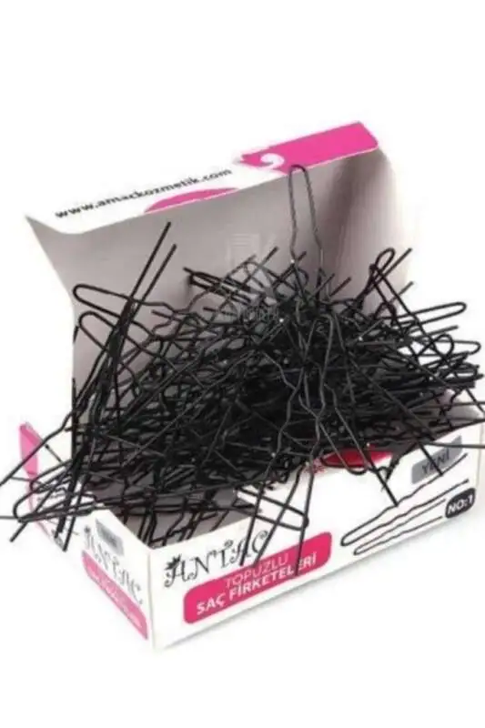 Antaç İnce Siyah Firkete 150li | Saç Şekillendirme ve Sabitleme - 2