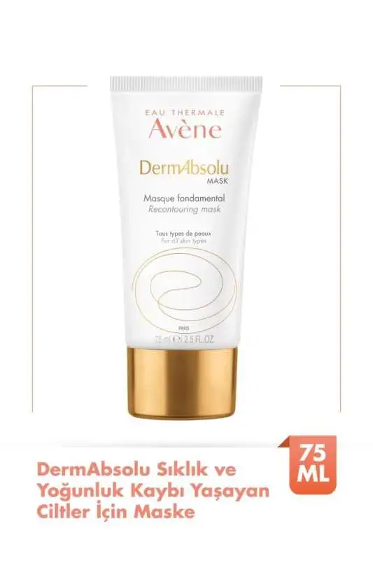 Avene Eau Thermale Dermabsolu Canlandırıcı ve Şekillendirici Maske 75 ml | Yaşlanma Karşıtı Cilt Maskesi - 1