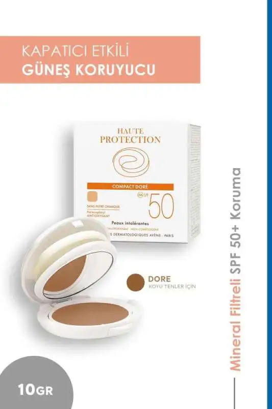 Avene Eau Thermale Spf50 Compact Powder Dore Pata Krem 10 gr - 1