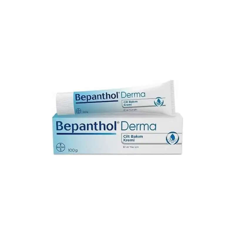 Bepanthol Derma El ve Yüz Bakım Kremi 100 ml - Yoğun Nemlendirme ve Onarıcı Cilt Kremi (Dermatolojik Testli) - 2