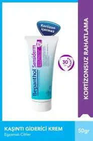 Bepanthol Sensiderm Krem 50g - Kaşıntı ve Kızarıklık Giderici Dermatolog Onaylı (Hassas Ciltler İçin) - 1