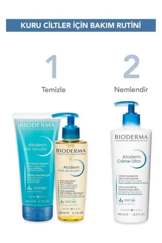 Bioderma Atoderm Besleyici Duş Yağı 200 Ml - 7