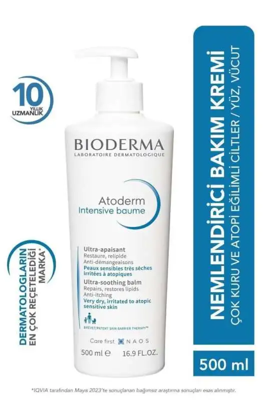 Bioderma Atoderm Intensive Balm Nemlendirici Krem 500 ml - 1