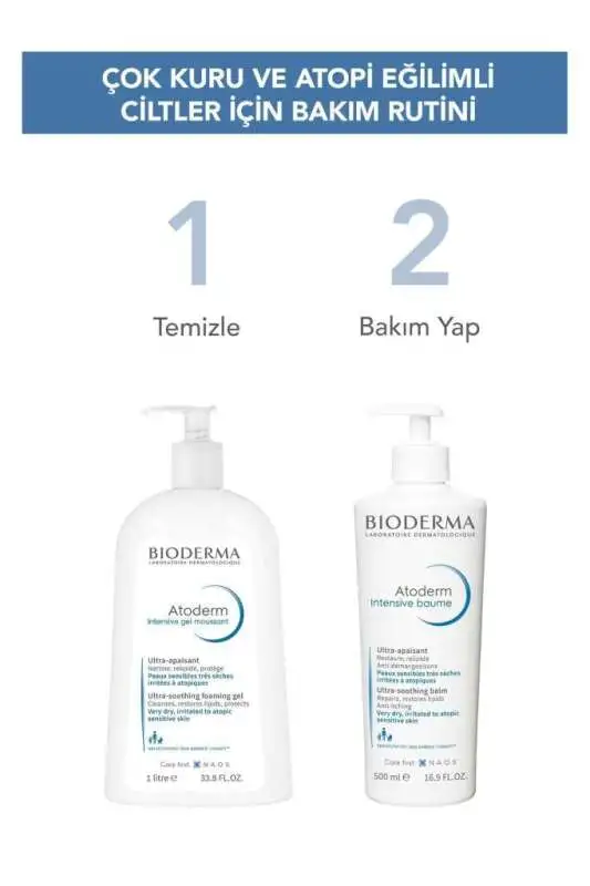 Bioderma Atoderm Intensive Balm 200 ml - Çok Kuru ve Atopi Eğilimli Ciltler İçin Yoğun Nemlendirici ve Onarıcı Krem - 6