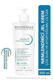 Bioderma Atoderm Intensive Gel Cream 500 ml - Kuru, Atopik ve Hassas Ciltler için Hipoalerjenik, Yoğun Nemlendirici ve Onarıcı Vücut Kremi - 1