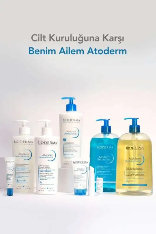 Bioderma Atoderm Shower Gel 1000 ml - Kuru, Hassas ve Atopik Ciltler için Hipoalerjenik, Nemlendirici ve pH Dengeleyici Duş Jeli - 8