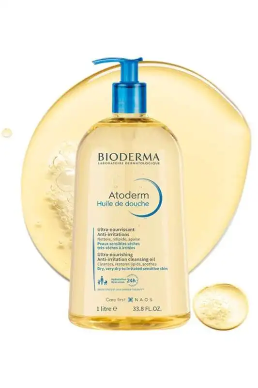 Bioderma Atoderm Shower Oil Besleyici Duş Yağı 1000 ml - 1