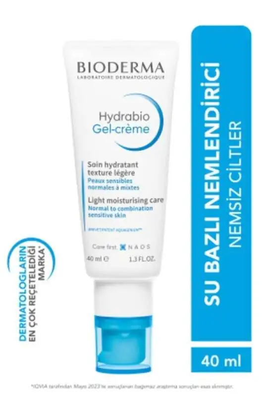 Bioderma Hydrabio Gel Hafif Dokulu Nemlendirici Krem 40 ml - 1