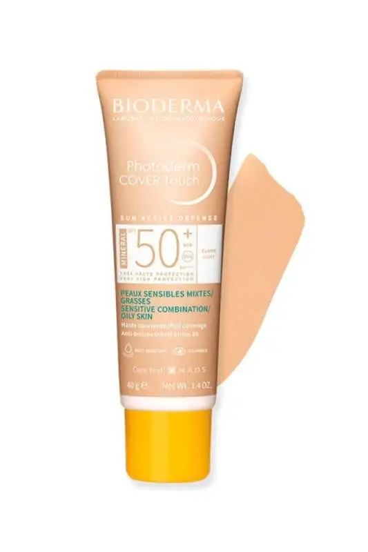 Bioderma Photoderm Cover Touch Mineral SPF 50 40 gr - Light - 1