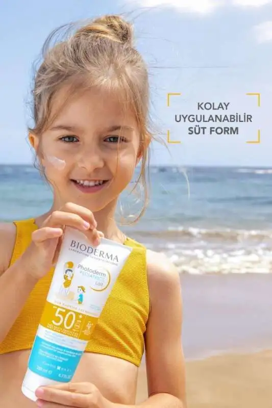 Bioderma Photoderm Pediatrics Lait SPF50+ 200 ml - Bebek ve Çocuklar İçin Suya Dayanıklı Yüksek Koruma Güneş Kremi? - 5