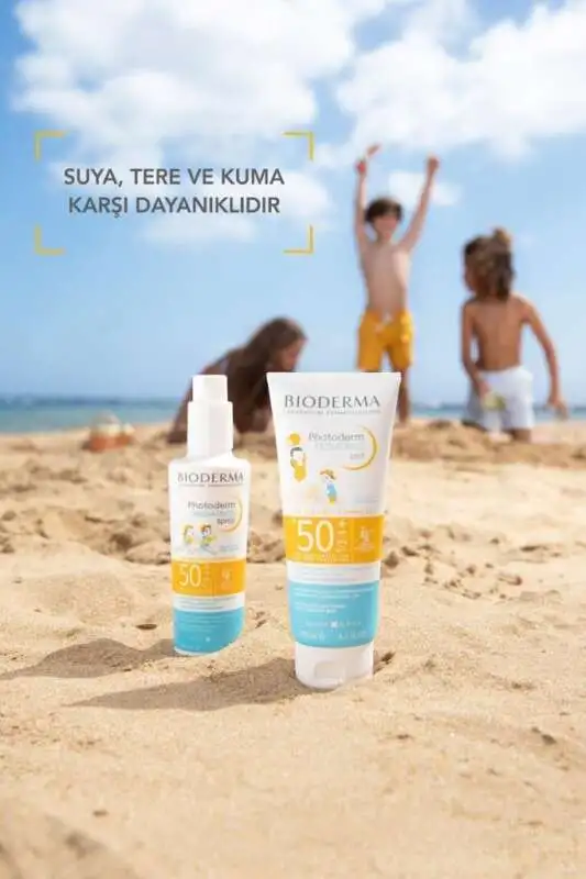 Bioderma Photoderm Pediatrics Sprey SPF50+ 200 ml - Bebek ve Çocuklar İçin Suya Dayanıklı Yüksek Koruma Güneş Spreyi - 6