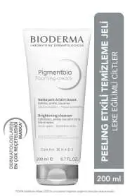 Bioderma Pigmentbio Foaming Cream Koyu Lekeli Hassas Ciltler İçin Aydınlatıcı Cilt Temizleme Kremi 200 ml - 1