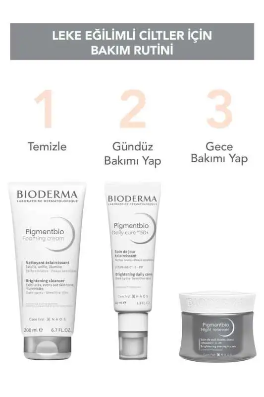 Bioderma Pigmentbio Foaming Cream Koyu Lekeli Hassas Ciltler İçin Aydınlatıcı Cilt Temizleme Kremi 200 ml - 6