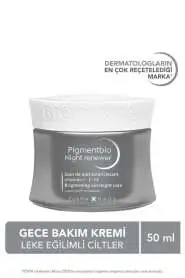 Bioderma Pigmentbio Night Renewer Hassas Ciltler İçin Leke Karşıtı ve Sıkılaştırıcı Gece Kremi 50 ml - 1