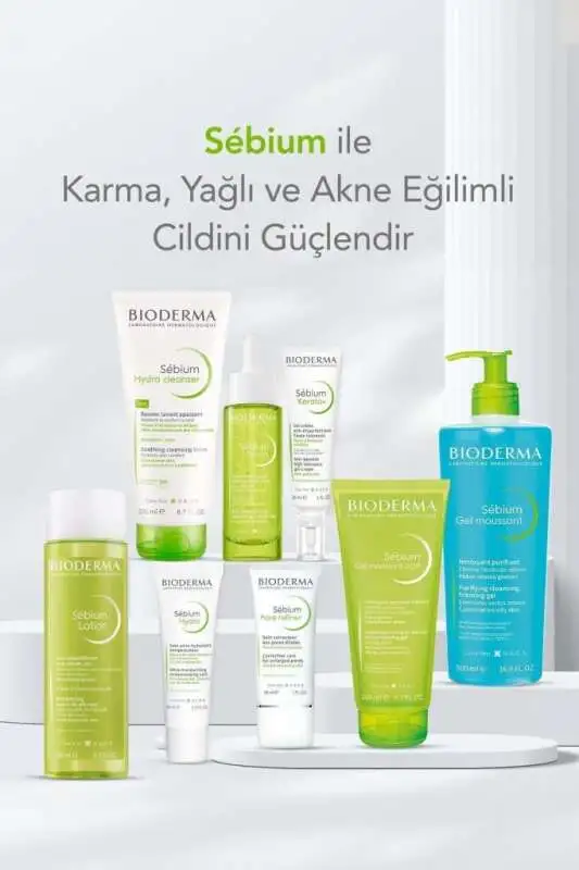 Bioderma Sebium Gel Moussant Arındırıcı Temizleyici Jel 500 ml - 8