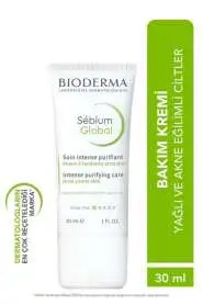 Bioderma Sebium Global Arındırıcı Krem 30 Ml - 1