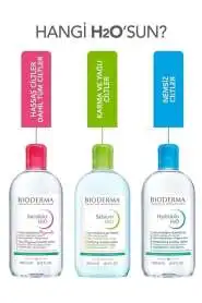 Bioderma Sebium H2O Yüz ve Makyaj Temizleme Suyu 500 ml - Yağlı ve Problemli Ciltler için Gözenek Arındırıcı, Hipoalerjenik Misel Su - 7
