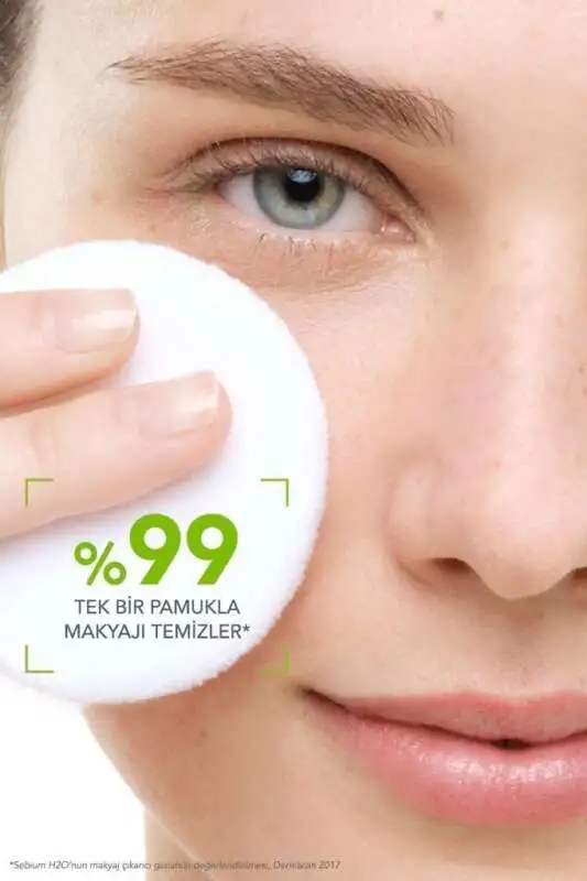 Bioderma Sebium H2O Yüz ve Makyaj Temizleme Suyu 500 ml - Yağlı ve Problemli Ciltler için Gözenek Arındırıcı, Hipoalerjenik Misel Su - 5