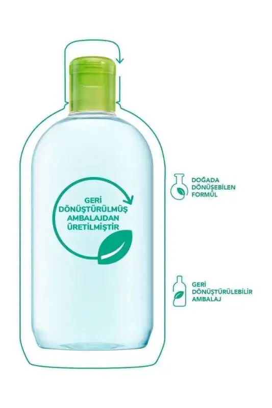 Bioderma Sebium H2O Yüz ve Makyaj Temizleme Suyu 500 ml - Yağlı ve Problemli Ciltler için Gözenek Arındırıcı, Hipoalerjenik Misel Su - 3