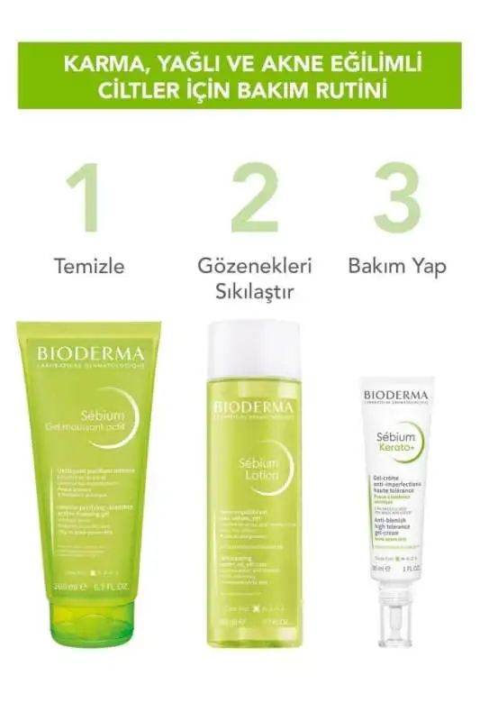 Bioderma Sébium Lotion 200 ml - Karma ve Yağlı Ciltler İçin Gözenek Sıkılaştırıcı ve Sebum Dengeleyici Tonik - 5