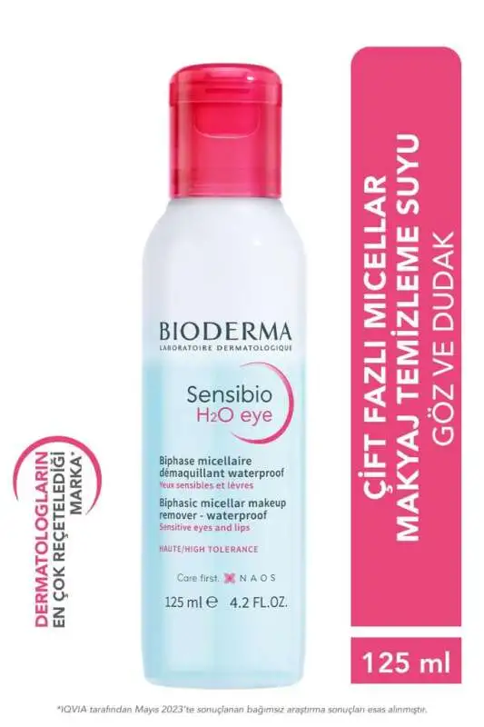 Bioderma Sensibio H2O Eye Misel Temizleyici 125 Ml - 1