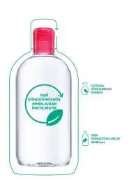 Bioderma Sensibio H2O Makyaj Temizleyici Misel Su 500 ml - Hassas Ciltler için Hipoalerjenik ve Yatıştırıcı Temizleme Suyu - 4