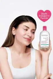 Bioderma Sensibio H2O Makyaj Temizleyici Misel Su 500 ml - Hassas Ciltler için Hipoalerjenik ve Yatıştırıcı Temizleme Suyu - 6