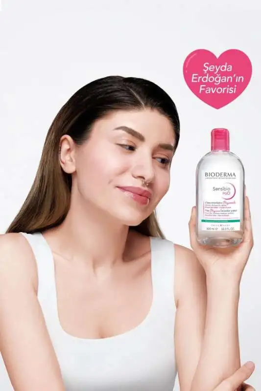 Bioderma Sensibio H2O Makyaj Temizleyici Misel Su 500 ml - Hassas Ciltler için Hipoalerjenik ve Yatıştırıcı Temizleme Suyu - 6