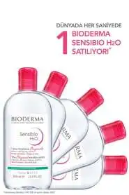 Bioderma Sensibio H2O Makyaj Temizleyici Misel Su 500 ml - Hassas Ciltler için Hipoalerjenik ve Yatıştırıcı Temizleme Suyu - 9