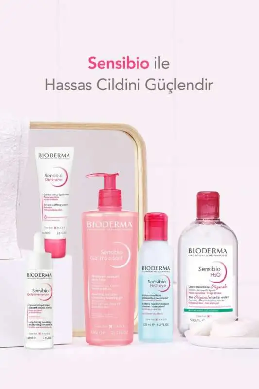 Bioderma Sensibio H2O Makyaj Temizleyici Misel Su 500 ml - Hassas Ciltler için Hipoalerjenik ve Yatıştırıcı Temizleme Suyu - 17