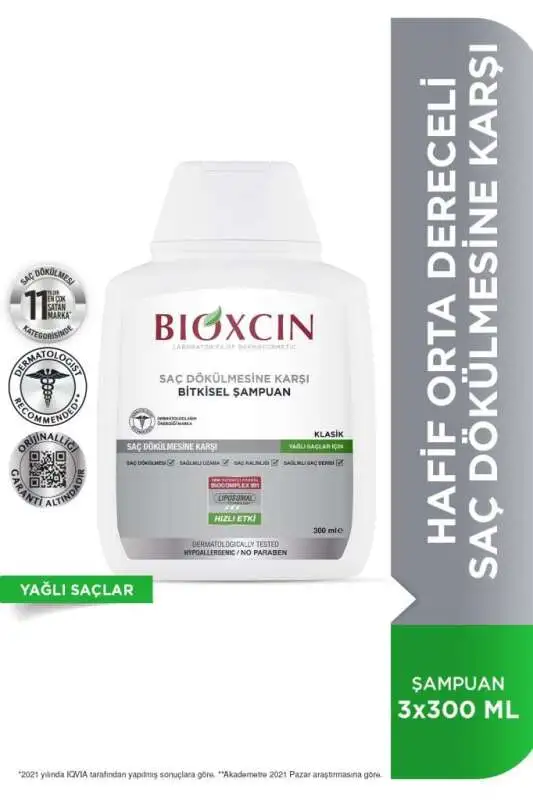 Bioxcin Genesis Saç Dökülmesine Karşı Yoğun Bakım Şampuan 300ml - Güçlendirici ve Onarıcı Formül - 2