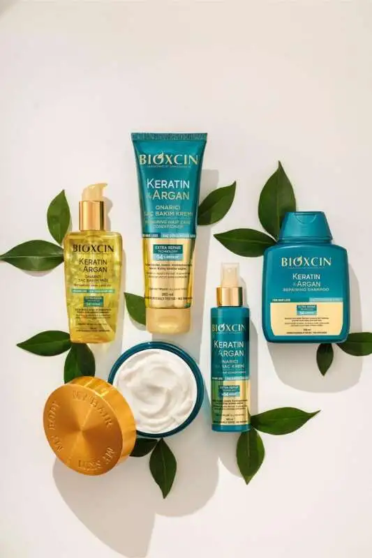 Bioxcin Keratin ve Argan Onarıcı Şampuan 300 ml – Yıpranmış Saçlar İçin Etkili Bakım - 6