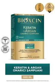Bioxcin Keratin ve Argan Onarıcı Şampuan 300 ml – Yıpranmış Saçlar İçin Etkili Bakım - 1