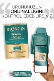 Bioxcin Keratin ve Argan Onarıcı Şampuan 300 ml – Yıpranmış Saçlar İçin Etkili Bakım - 9
