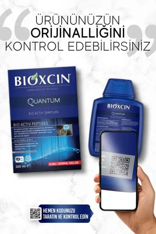 Bioxcin Quantum Normal Ve Kuru Saçlar İçin Şampuan 300ml - 8