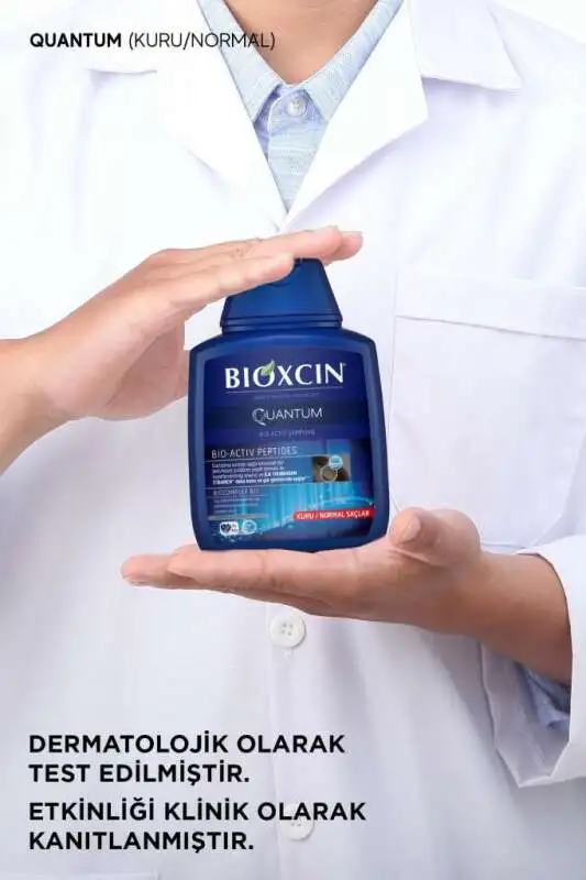 Bioxcin Quantum Nem ve Güç Dengeleyici Şampuan - Normal ve Kuru Saçlar İçin Besleyici Bakım 300 ml - 7