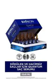 Bioxcin Quantum Saç Güçlendirici Serum 15 x 6 ml – Yoğun Bakım ile Daha Kalın ve Gür Saçlar - 2