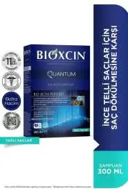 Bioxcin Quantum Yağ Dengeleyici Şampuan - Yağlı Saçlar İçin Temizlik ve Derin Bakım 300 ml - 1